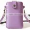 Neck hanging pouch mobile phone bag pouches