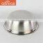 Allnice wholesale 8 set different size good quality cheap price large capacity stainless steel deep bowl set for restaurant