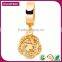 Chinese Imports Wholesale Rose Flower Silver Charm For Bracelet