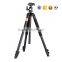 Qingzhuang Q308 Aluminum slr camera stand durable stable digital camera tripod flexible stand tripod video 666