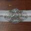 nice crystal beading belt for wedding dress