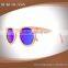 Bamboo eyeglasses custom sunglass lenses mirrored sunglasses