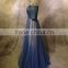 2016 China Dress Manufacturer blue bridesmaids dresses Short Sleeve