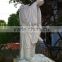 Eighteen Arhat Buddha Statue White Marble Stone Hand Carved Sculpture for Home Garden Pagoda