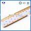 Hot sale promotional 15cm wooden straight rulers with screen OEM LOGO printed