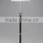 2015 Hot sale iron floor lamp/standing lamp with white shadow
