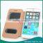 Golden for iPhone 6 Cover , Newest Design for iPhone 6 Case , Dual Window for iPhone 6 Casing