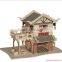 Large russia building 3d wooden puzzle
