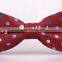 Two-Colour Polka Dots Woven Microfiber Pre-tied Bow Tie