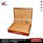 red high glossy lamination custom cigar wooden box for display humidor cabinet