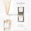 100ml Glass bottle gift box organic hot sales luxury aroma perfume reed diffuser