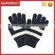 V-355 Stripe Stylish Crochet Winter Warmer Gloves Touch Screen Gloves Magic Golves for Mobile Phone