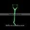 Plastic dental floss toothpick