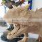 Handmade mini vivid fiberglass resin dinosaur