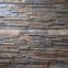 Z shape cut-to-size Chinese rustic slate stacked stone wall