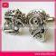 Hot selling business metal guitar cufflink