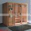 CLASIKAL Factory Direct Sale Model Design Wood Steam Sauna Room