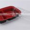 disposable plastic office lunch box with 2 compartment