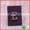 Colorful metal letter denim jeans fake leather patch
