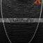 24h SALE 2016 Fashion Stainless Steel Necklace Latest Design Saudi Jewelry Necklace Latest Design Beads Necklace 18"-36"