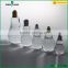 100ml/250ml/300ml/400ml/750ml high quality Special shape borosilicate glass drinking bottle with Screw cap