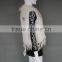 New Fashionable Short Style Knitted Women Rabbit Fur Vest