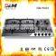 SS top nice designed gas stove hob with 5burners