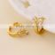 2016 CZ cheap hot sale huggie earring, earring hypoallergenic                        
                                                Quality Choice
