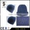 high grade crochet knitted women beanies 100% acrylic knit winter hat