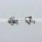 Mix Animal Style 5 Pairs/Set Antique Silver Stud Earrings