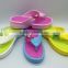 2015 new design aerosoft slipper wholesale ladies high heel beach slipper