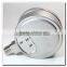 4 inch High quality all stainless steel bottom connection low pressure gauge mbar