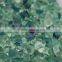 natural rock rough green color fluorite tumble stone