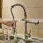 LED Brushed Nickel Commercial Style Pre Rinse Kitchen Faucet with Pot Filler 8602-2-BN