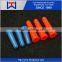 Plastic conical anchor blue and red color