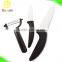 Ceramic kitchen knife and vegetable peeler