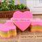 High quality unique latest heart shape memo pad