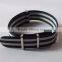 Black Gray Stripe Integrated Watch Bands Replacement