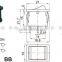 3pin mini rocker switch,TOP Quality copper pins rocker switches,round type Rocker Switch
