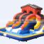 7mWx5.5mDx4mH inflatable water slide with pool inflatable water park with twin double slides with pool