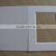 Double white core 4ply passepartout precut matboard in frame cutting