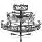 3-Tier Rotating Metal Nail Polish Display Stand