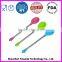 2016 Hot Selling Colorful Silicone Spoon With Stainless Steel Handle