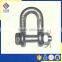 U.S. TYPE g2130 SCREW PIN HIGH TENSILE SAFETY ANCHOR SHACKLE