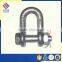 U.S. TYPE g2130 SCREW PIN HIGH TENSILE SAFETY ANCHOR SHACKLE