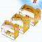 Super Cute Disposable Paper Cake Boxes with Handle for Food Packaging