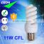 3000/6000/8000Hours High Lumen B22 E27 CFL Spiral From Linan Factory