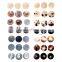 Buffalo & Cow Horns Button Blanks/Buffalo Bone Buttons Blanks For Garment High Quality Natural Buttons