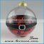 2015 NEW ARRIVAL !!! Clear Angle Inside Christmas Ball in 10cm
