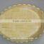 7 Piece Rustic Charm Bamboo Woven Fruit Chef Serve Pasta Salad Set